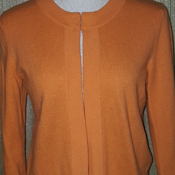 Banana Republic, Medium, Orange, Cardigan - Picture 3 of 3